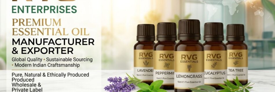Premium Essential Oil Manufacturer