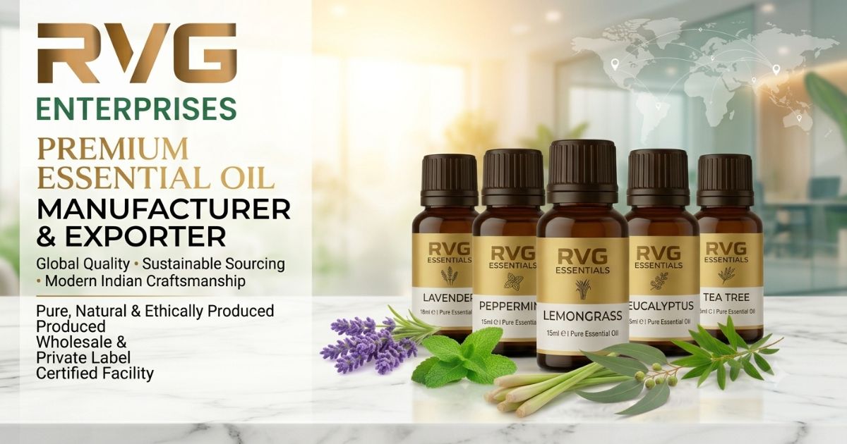 Premium Essential Oil Manufacturer